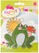 DIY Makit & Bakit Woodland Frog Stained Glass Suncatcher Kit Kids Craft
